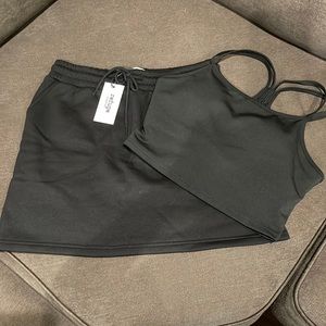 Refuge athletic skirt and athletic top